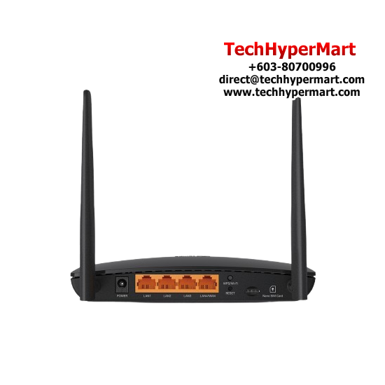 TP-Link  Archer MR202 4G Router (100Mbps Wireless AX, 2 Detachable External)