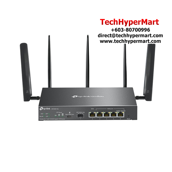 TP-Link  ER706WP-4G Router (574Mbps Wireless AX, 2 Detachable External)