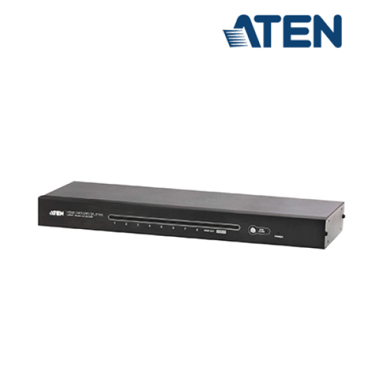 Aten VS1808T HDMI Splitter (8 Port, up to 60m, 225MHz, Metal)