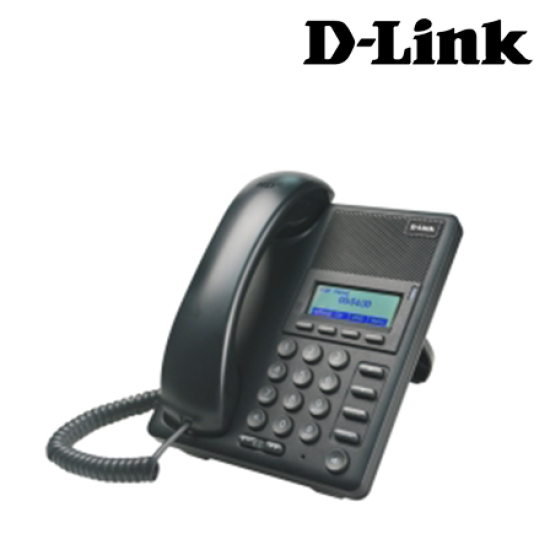 D-Link DPH-120SE Voice Phone (1 x 10/100Mbps, 1 Line LCD display, 128x48 pixels, AC power plug)