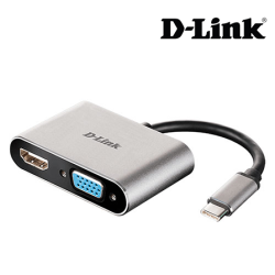 D-Link DUB-V210 USB Hub  (USB-C, HDMI 2.0)