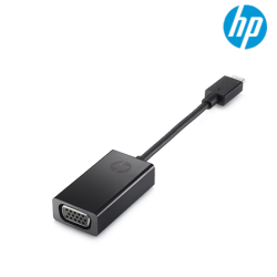 HP USB-C to VGA Display Adapter (One-cable connectivity, 1 VGA, Windows 10，Windows 11，Chrome OS)