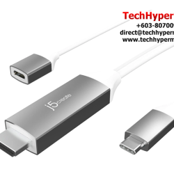 J5create JCC155G USB-C to 4K HDMI Cable With PD100W