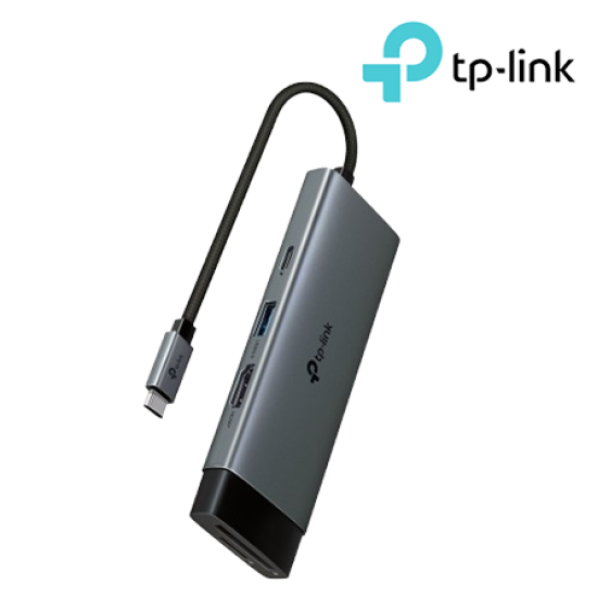 TP-Link UH7021C USB Hub (7 Port, USB 3.0, Increase the Number of Available Ports, 10x Data Transfer Speed)