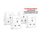 TP-Link Tapo P100 (4-pack) Smart WiFi Plug (Power Button, 2.4 GHz, Android 4.4)