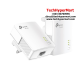 TP-Link TL-PA7017 KIT Wireless Powerline (1000 Mbps, 128-bit AES, Maximum: 2.7W) TP-Link TL-PA7017 KIT Wireless Powerline (1000 Mbps, 128-bit AES, Maximum: 2.7W)