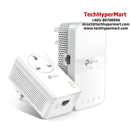 TP-Link TL-WPA7617 KIT Wireless Powerline (300 Mbps, 128-bit AES, Maximum: 2.9W) TP-Link TL-WPA7617 KIT Wireless Powerline (300 Mbps, 128-bit AES, Maximum: 2.9W)
