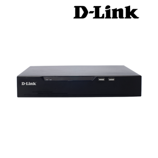 D-Link DNR-F4114P Camera Video Recorder (Dual-core embedded processor, Embedded LINUX, H.265/H.264)