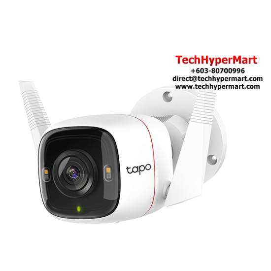 TP-Link Tapo C320WS Cloud IP Camera (Pan/Tilt, Day/Night, 2-way Audio)