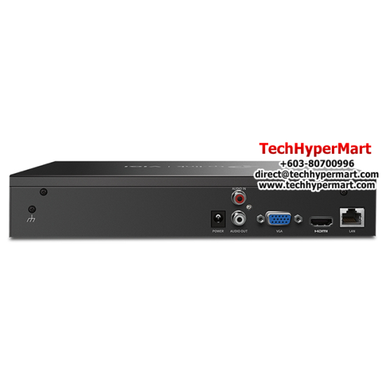 TP-Link VIGI NVR1016H Video Recorder (16-Channel, 80 Mbps, H.264+/H.265)