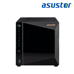 Asustor AS3304T NAS Server (4-Bay, 8GB eMMC, USB 3.2 Gen 1 x3, Tower)