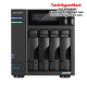 Asustor AS6704T NAS Server (4-Bay, 8GB eMMC, Quad-Core 2.0GHz, Tower)