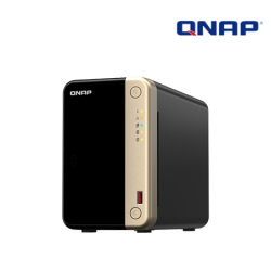QNAP TS-264-8G Nas (2 Bay, Intel Celeron N5095 4-core 2.9GHz, 8GB DDR4 RAM, 64-Bit)
