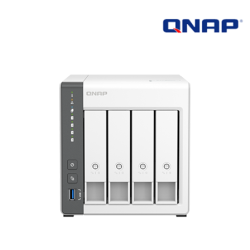 QNAP TS-433-4G Nas (4 Bay, Cortex-A55 4-core 2GHz, 4GB DDR4 RAM, 64-Bit)