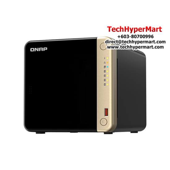 QNAP TS-464-8G Nas (4 Bay, Intel Celeron N5095 4-core 2.9GHz, 8GB DDR4 RAM, 64-Bit)