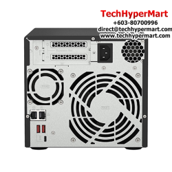QNAP TS-473A-8G Nas (4 Bay, AMD Ryzen V1000 Quad-core 2.2 GHz, 8GB DDR4 RAM, 64-Bit)