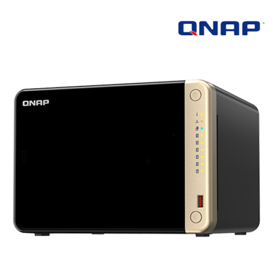 QNAP TS-664-8G Nas (6 Bay, Intel Celeron N5095 4-core 2.9GH, 4GB DDR4 RAM, 64-Bit)