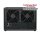 Synology DS1525+ NAS Server (5 Bay, 4 Core 2.0GHz, 8 GB DDR4, 64-Bit)