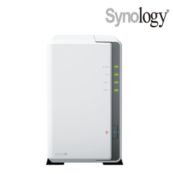 Synology DS223j NAS Server (2 Bay, 4 Core 1.7GHz, 1 GB DDR4, 64-Bit)