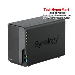 Synology DS225+ NAS Server (2 Bay, 4 Core 2.0GHz, 2 GB DDR4, 64-Bit)