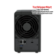 Synology DS225+ NAS Server (2 Bay, 4 Core 2.0GHz, 2 GB DDR4, 64-Bit)