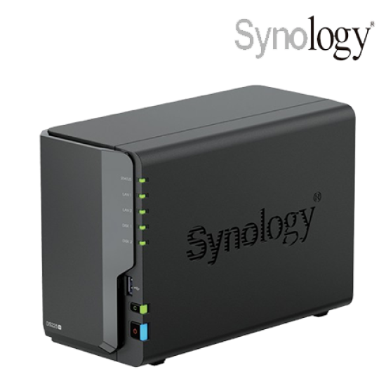 Synology DS225+ NAS Server (2 Bay, 4 Core 2.0GHz, 2 GB DDR4, 64-Bit)