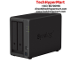 Synology DS723+ NAS Server (2 Bay, Quad Core 2.6GHz, 2 GB DDR4, 20.7 dB)