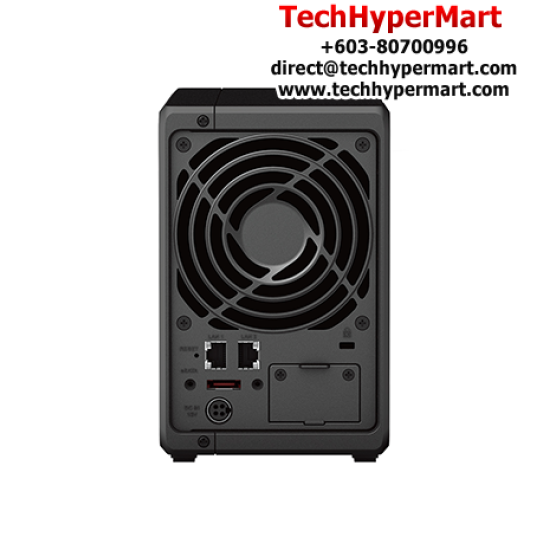 Synology DS723+ NAS Server (2 Bay, Quad Core 2.6GHz, 2 GB DDR4, 20.7 dB)