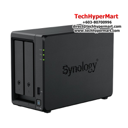 Synology DS725+ NAS Server (2 Bay, 2 Core 2.0GHz, 4 GB DDR4, 64-Bit)