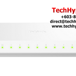 D-Link DES-1008C Switch (8 Port, 8 x 10/100 Mbps LAN ports)