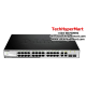 D-Link DES-1210-28 Managed Switches (24 Port, 2 Combo Gigabit, SFP Port, Support Smart IP-MAC-Port Binding)