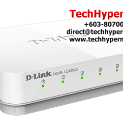 D-Link DGS-1005A Unmanaged Switches (5 Port, Eco-Friendly and Economical, Save Energy Automatically)