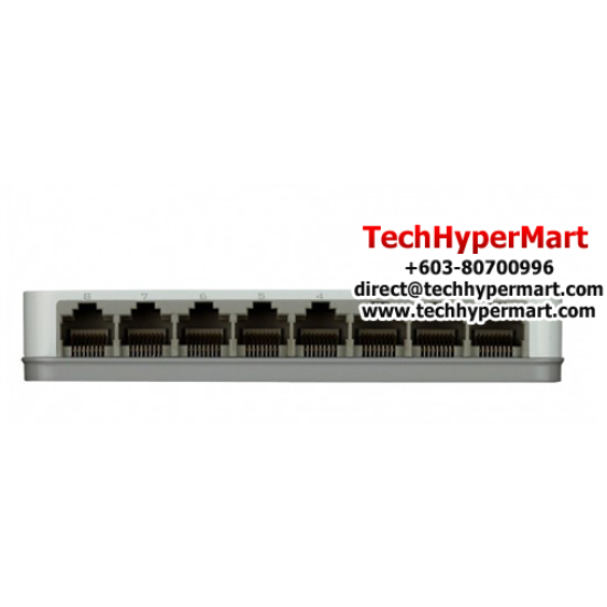 D-Link DGS-1008A Unmanaged Switches (8 Port, Fast and Reliable Networking, Conserve Energy)