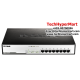 D-Link DGS-1008MP Unmanaged Switches (8 Port, PoE+ Support with High Power Budget)