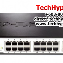 D-Link DGS-1016D Unmanaged Switches (16 Port, 10/100/1000MbpsLink Speed, Silent Operation)