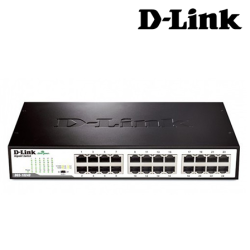 D-Link DGS-1016D Unmanaged Switches (16 Port, 10/100/1000MbpsLink Speed, Silent Operation)