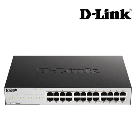D-Link DGS-1024C Switch (24 Port, 48Gbps)