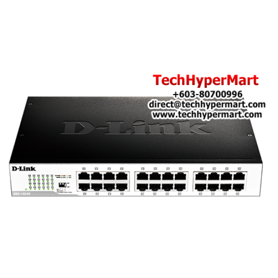 D-Link DGS-1024D Managed Switch (24-Port, 48 Gbps)