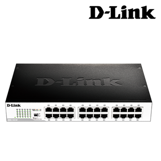 D-Link DGS-1024D Managed Switch (24-Port, 48 Gbps)