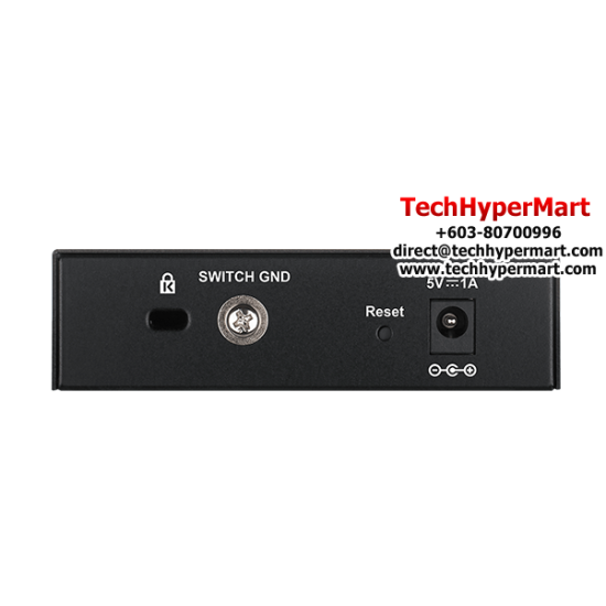 D-Link DGS-1100-05 Switch (5-Port, 10/100/1000BASE-T ports)