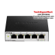D-Link DGS-1100-05 Switch (5-Port, 10/100/1000BASE-T ports)