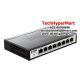 D-Link DGS-1100-08 EasySmart Switches (8 Port, 10/100/1000MbpsLink Speed, Easy to Deploy)