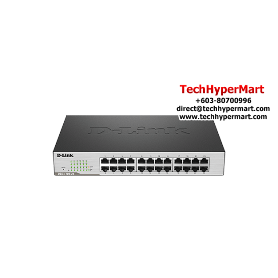 D-Link DGS-1100-24 Gigabit Switch (24-Port, 48 Gbps)