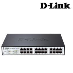 D-Link DGS-1100-24P EasySmart Switches (24 Port, Gigabit Ethernet Speed, PoE Support)