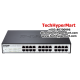 D-Link DGS-1100-24P EasySmart Switches (24 Port, Gigabit Ethernet Speed, PoE Support)