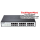 D-Link DGS-1100-24P EasySmart Switches (24 Port, Gigabit Ethernet Speed, PoE Support)