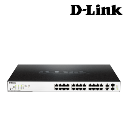 D-Link DGS-1100-26MPP EasySmart Switches (26 Port, Automatic Confguration)