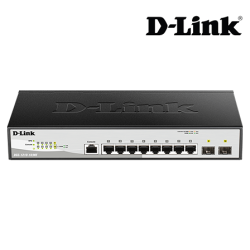 D-Link DGS-1210-10/ME Gigabit Switch (8-Port, 20 Gbps)
