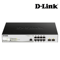 D-Link DGS-1210-10P/ME Gigabit Switch (8-Port, 20 Gbps)