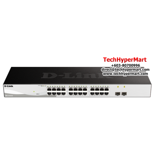 D-Link DGS-1210-26 Managed Switches (24 Port Web Smart Gigabit Switch, 2 SFP Port, Network Security Features) D-Link DGS-1210-26 Managed Switches (24 Port Web Smart Gigabit Switch, 2 SFP Port, Network Security Features)